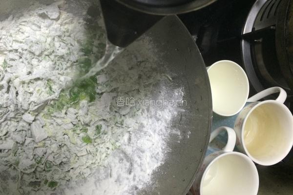 草头塌饼的做法图解3