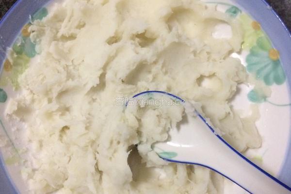 山药豆沙芝麻饼的做法图解3