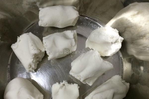 山药豆沙芝麻饼的做法图解7