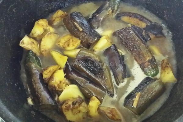 茄子炖土豆的做法图解5