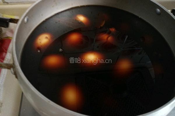 红酒酱鸡蛋的做法图解8