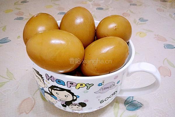 红酒酱鸡蛋的做法图解12