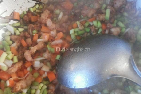 肉沫粉条的做法图解5