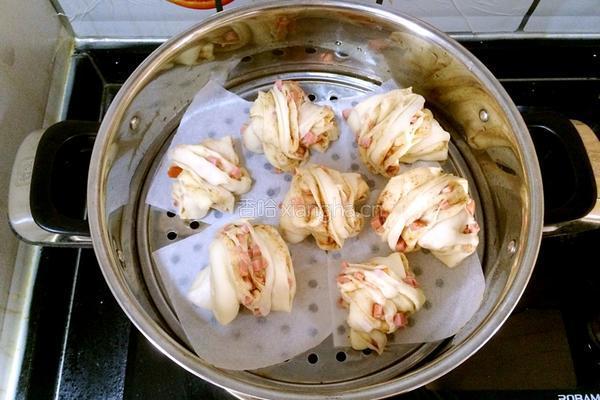 香肠花卷的做法图解15