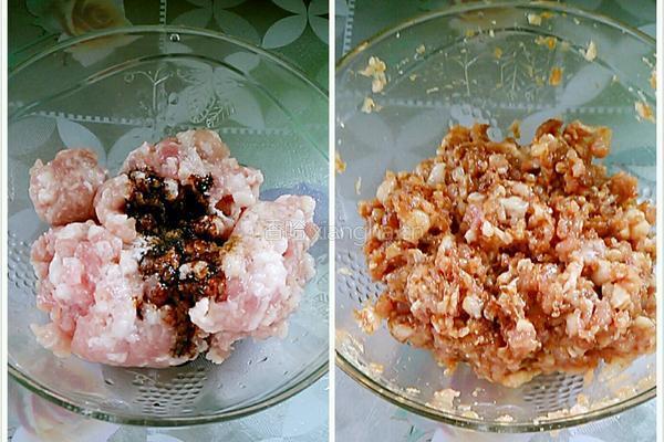 香菇青菜大肉饺子的做法图解7