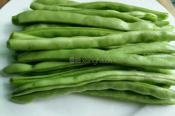 干煸四季豆的做法图解1