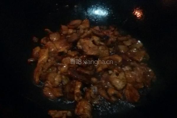 葱爆肉的做法图解6