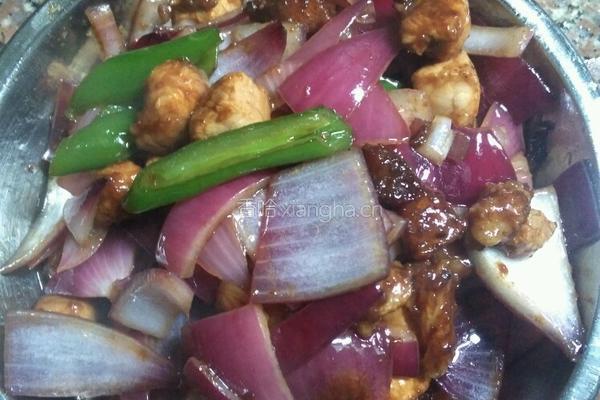 洋葱炒回锅肉的做法图解6
