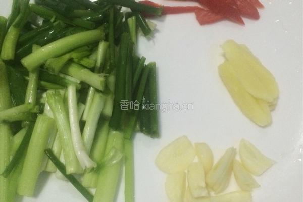 葱爆花蟹的做法图解3