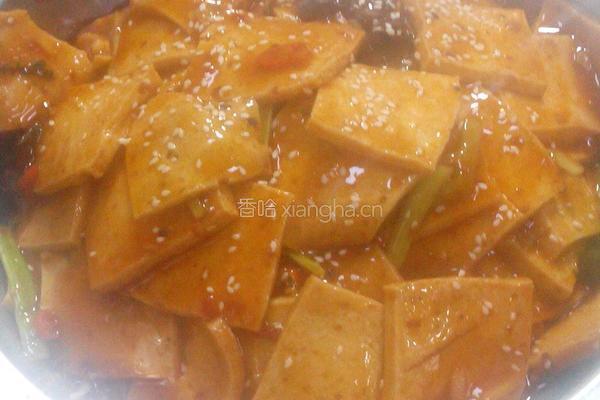 干锅千叶豆腐的做法图解9