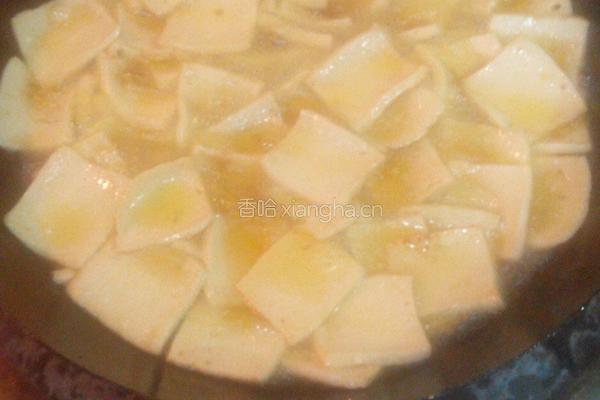 干锅千叶豆腐的做法图解4