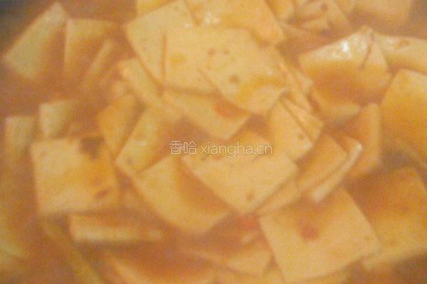 干锅千叶豆腐的做法图解7