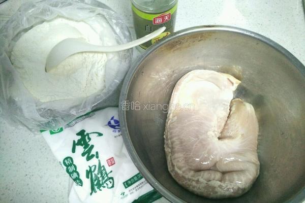 清洗生猪肚妙方的做法图解1