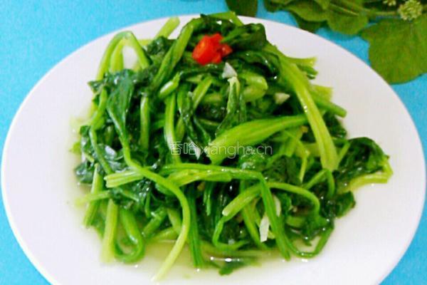 蒜蓉菠菜的做法图解7
