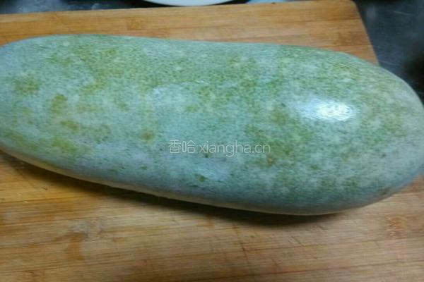 海米冬瓜的做法图解1