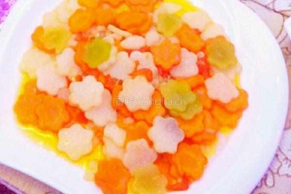 三色花菜的做法图解8
