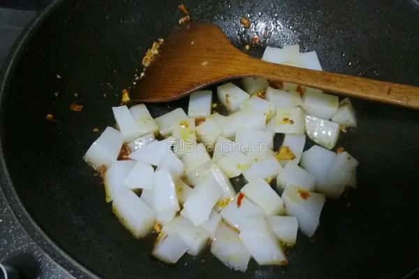 炒凉粉的做法图解10