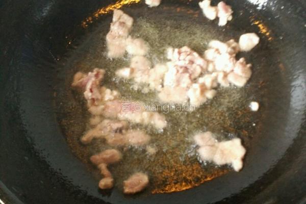 冬腌菜炒蘑菇的做法图解1