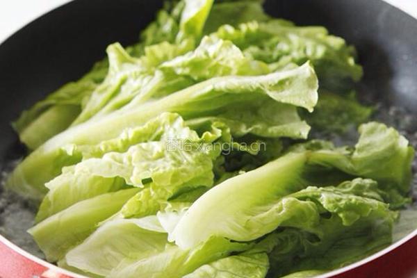 淋生菜的做法图解2