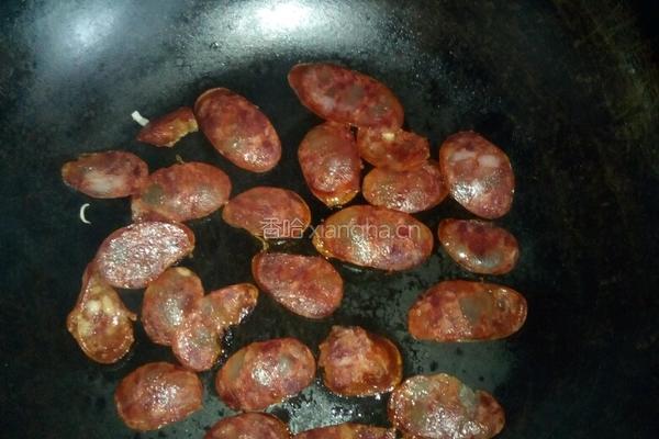 腊肠炒饭的做法图解3
