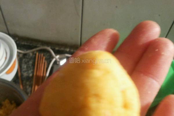 红薯芝麻球的做法图解4