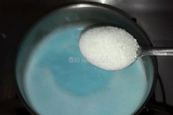 蓝莓地瓜牛奶的做法图解4