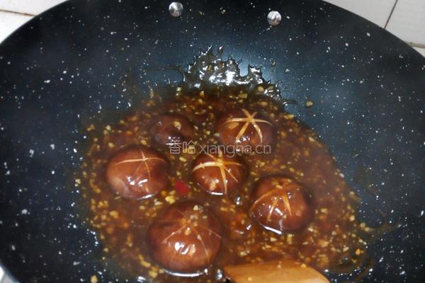 香菇青菜。的做法图解9