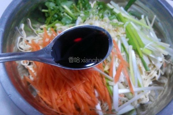 凉拌干豆腐丝的做法图解4