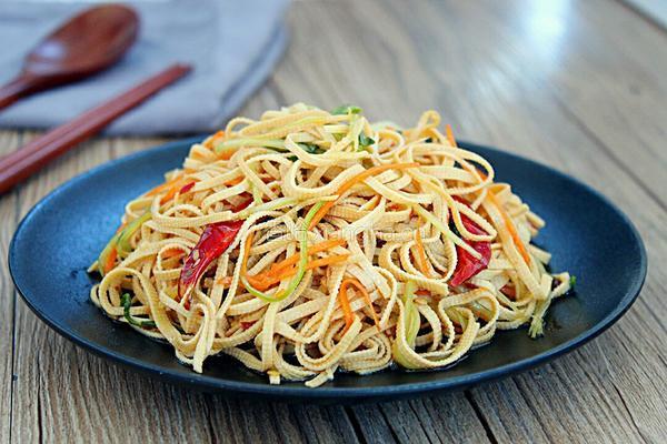 凉拌干豆腐丝的做法图解8