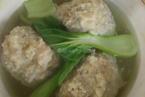 清炖狮子头