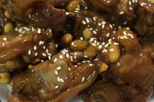 黄豆焖猪蹄的做法图解9