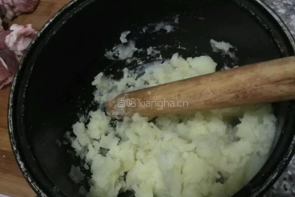 山药泥泥小白菜的做法图解3