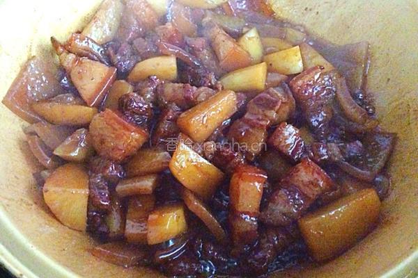 土豆红烧肉的做法图解10