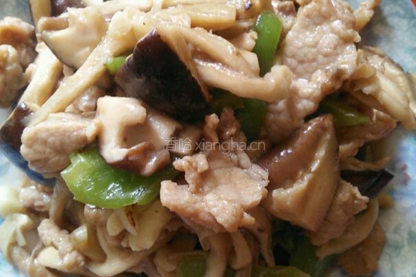 香菇炒肉片的做法图解9