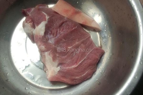清蒸香菇肉丸子的做法图解2