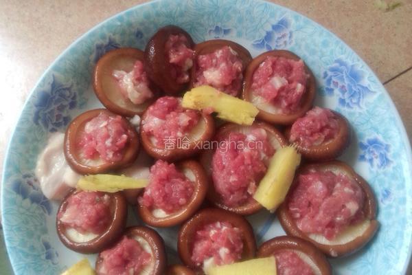 清蒸香菇肉丸子的做法图解3