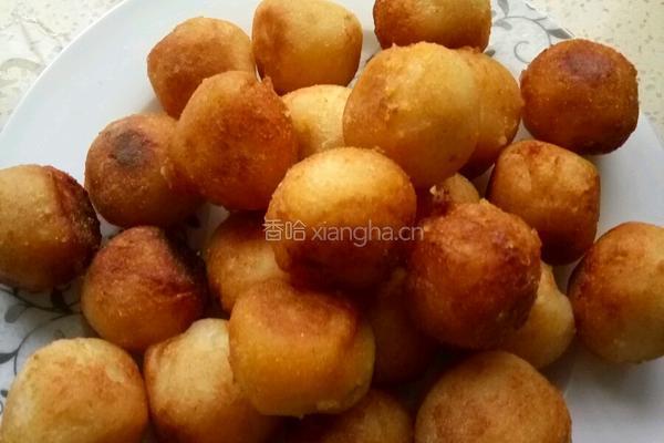 麻山药黄金小丸子的做法图解5