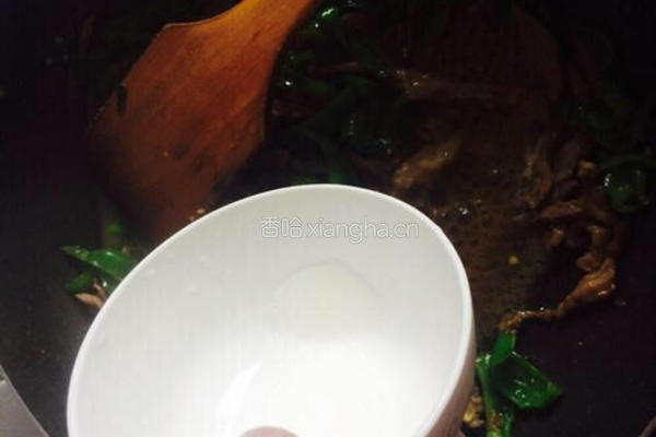 青椒肉丝的做法图解9