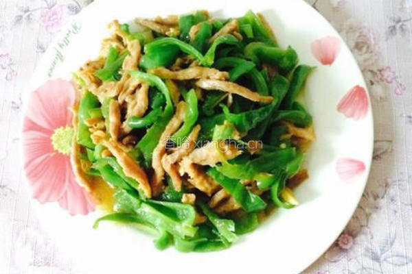 青椒肉丝的做法图解10