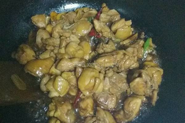 红烧鸡肉的做法图解7