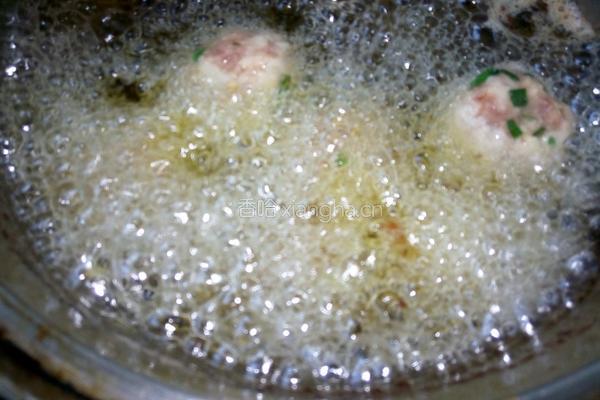 粉丝肉圆的做法图解7