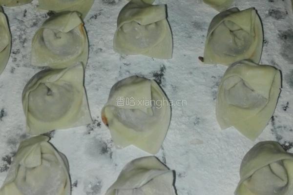 鲈鱼紫菜馄炖的做法图解5