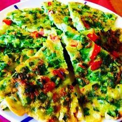 韭菜鸡蛋饼的做法[图]