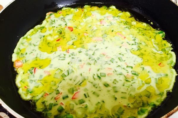 韭菜鸡蛋饼的做法图解8
