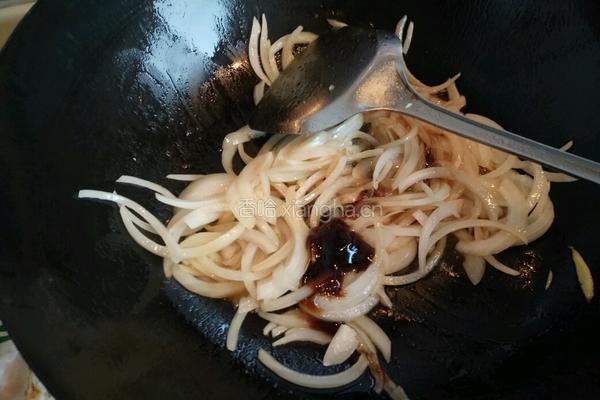洋葱烩鱿鱼的做法图解10