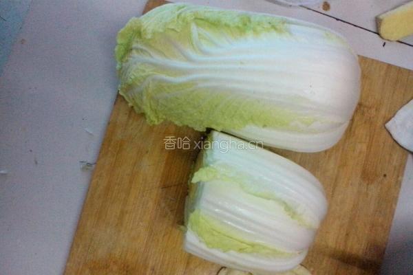 醋溜菜帮的做法图解2