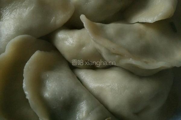 韭菜鸡蛋饺子的做法图解5