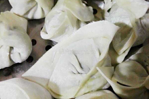 香菇荠菜猪肉饺的做法图解5