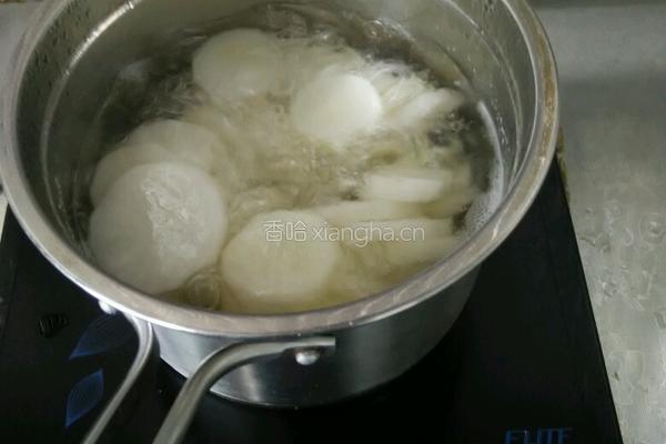 淡煮萝卜的做法图解5