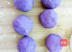 豆浆紫薯芝麻饼的做法图解8